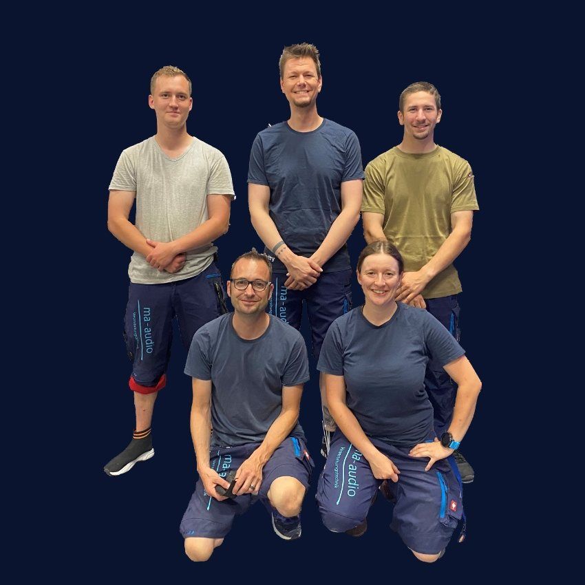 Das Team von ma-audio